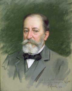 Retrato de Camille Saint-Saens (1835-1921) 1903